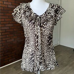 Cute Animal Print Top